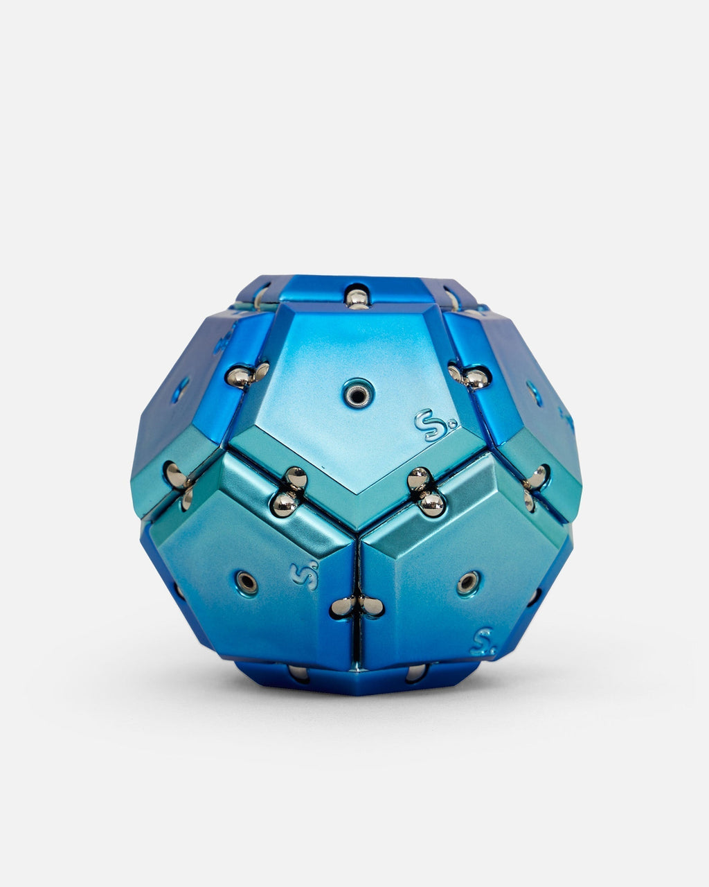 Chrome Geode Sphere